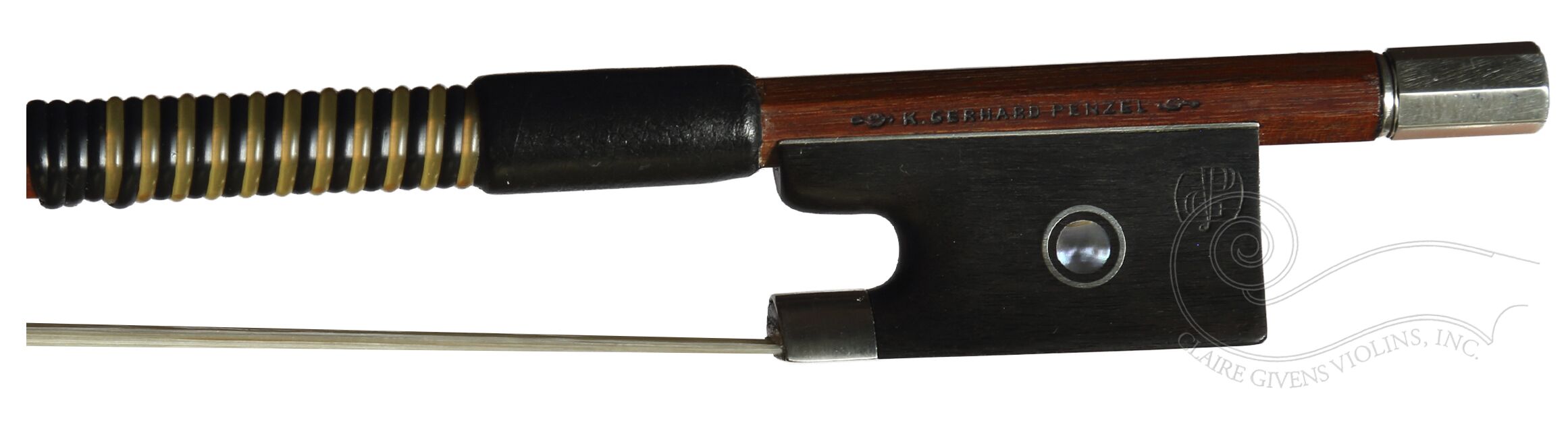 Violin Bow: K. Gerhard Penzel, S/E, pern - Image 2