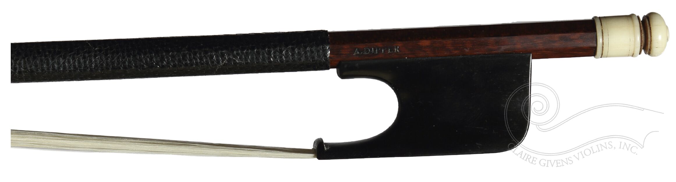Cello Bow: Baroque, A. Dipper, French model 1760 - Image 2