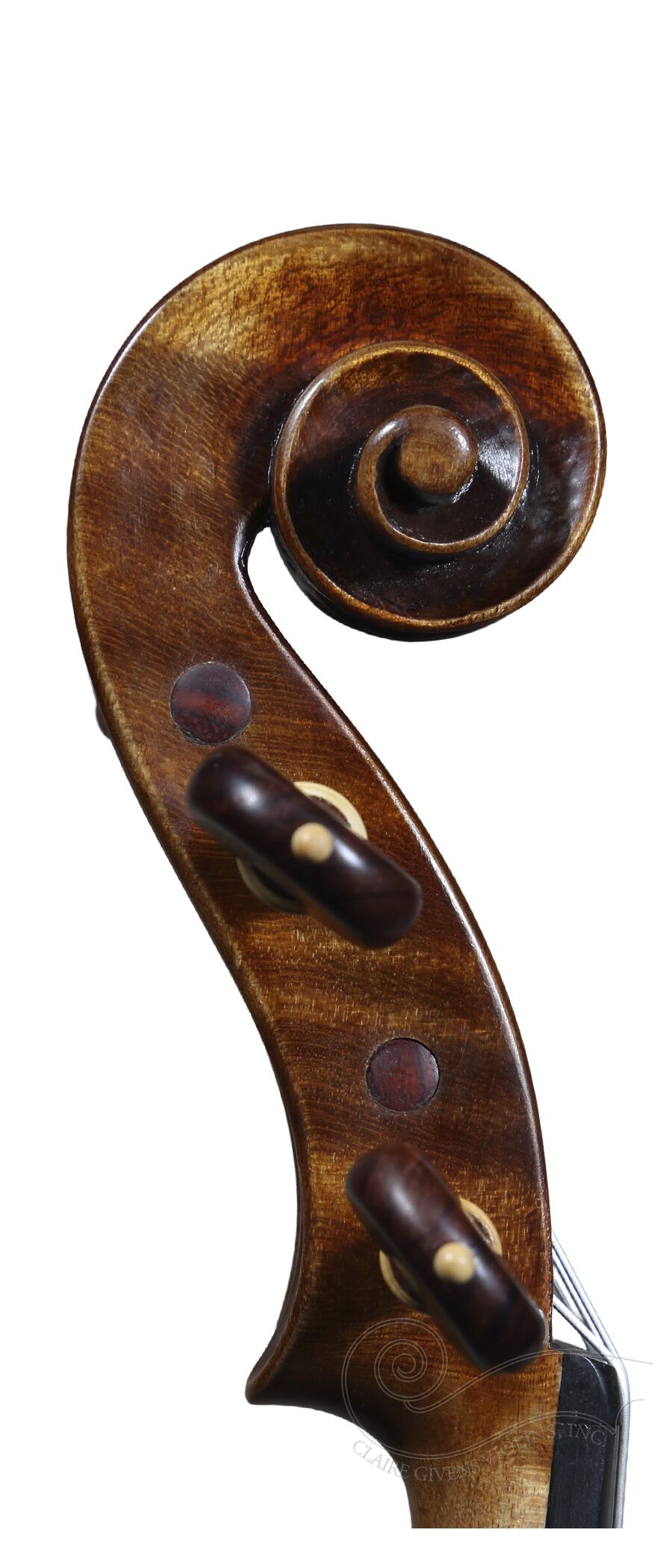 Viola: 15 3/4" Joannes G. Hellmer, Kostov Wksp, Chicago 2025 - Image 3