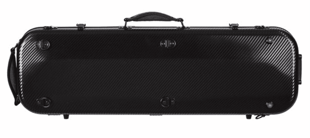 VIOLIN CASE: TONARELI OBLONG POLYCARBONATE "TITANIUM"