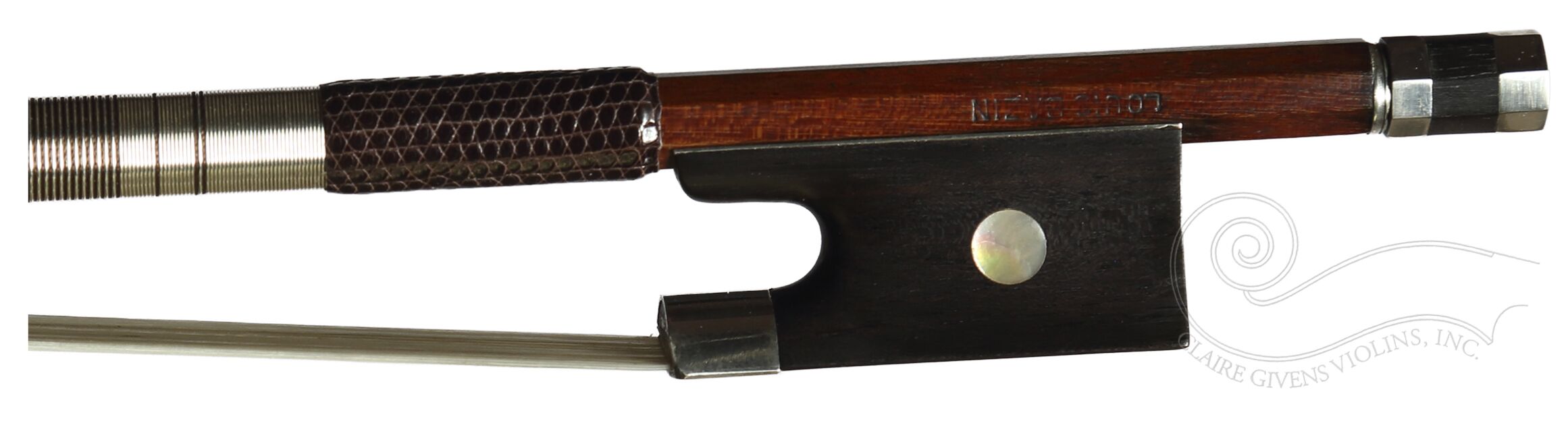 Violin Bow: Louis Bazin w/Guillaume cert - Image 2