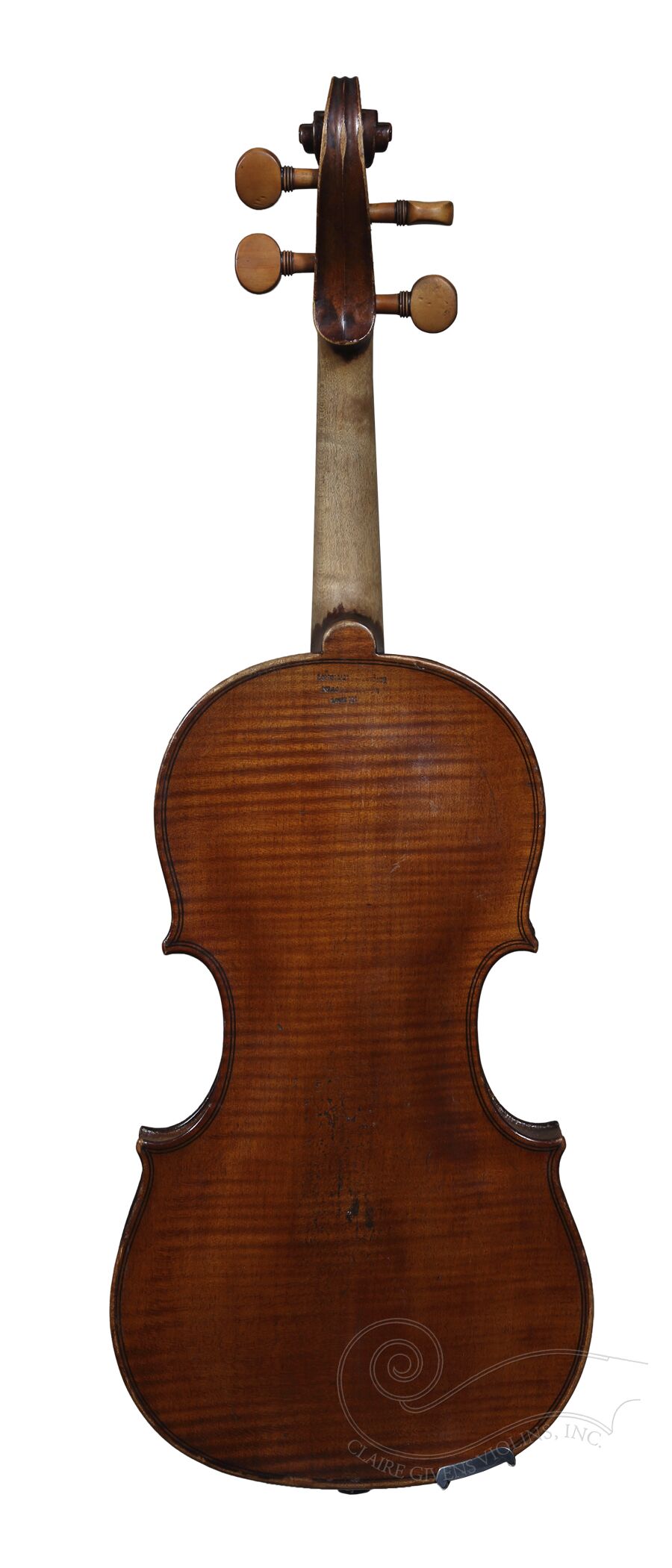 Violin: Baroque, Benjamin Banks Workshop c. 1770 - Image 2