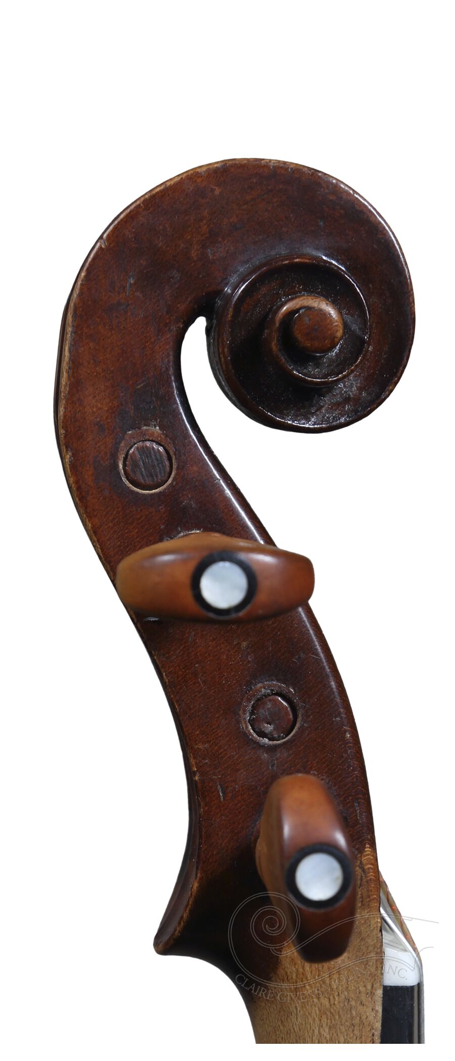 Violin: Baroque, Benjamin Banks Workshop c. 1770 - Image 3