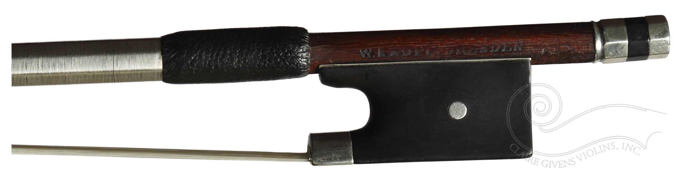 Violin Bow: (Johann) W. Knopf , Dresden s/e c. 1900 - Image 2