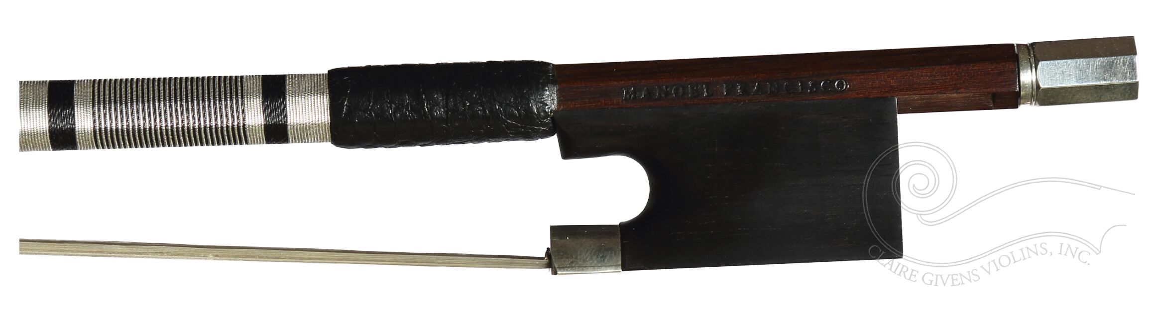 Violin Bow: Manoel Francisco, S/E, IPE - Image 2