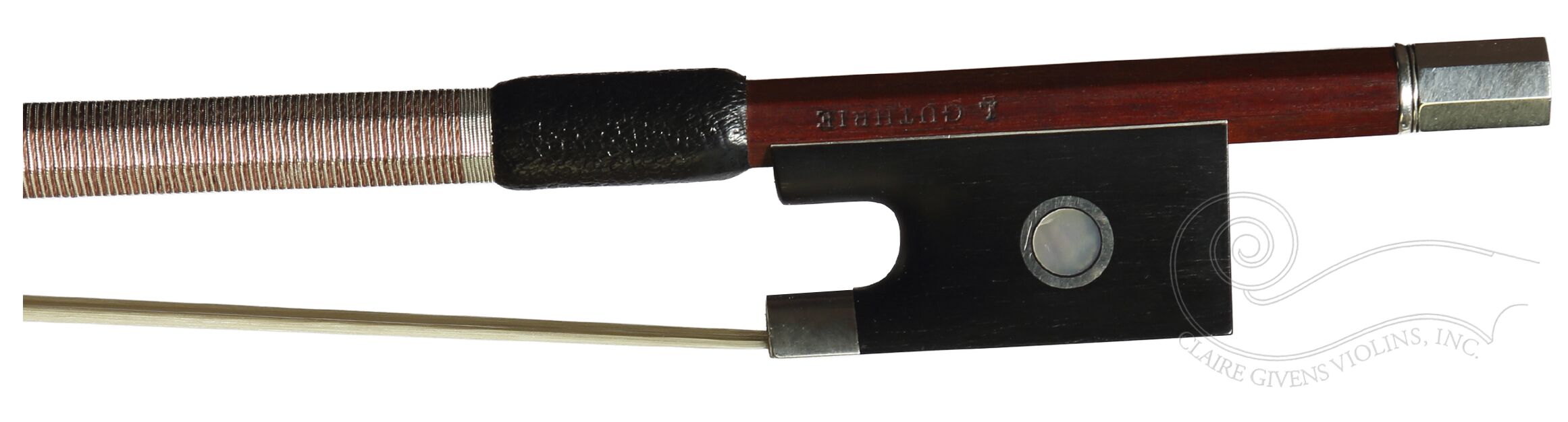 Violin Bow: Lee Guthrie, S/E, pern. #300 - Image 2